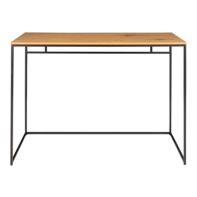 Vita pöytä 100 x 45 cm, tammi / musta - Mööpeli.com