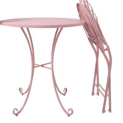 Rosy parvekepöytä, vaaleanpunainen - Mööpeli.com