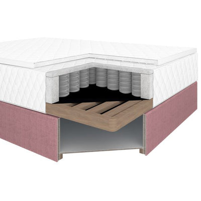 LEVI sänky 120x200cm, patjalla, säilytyslaatikolla ja päädyllä, - Mööpeli.com