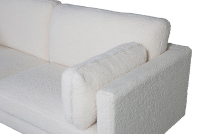 Boom 3-istuttava sohva valkoinen - Mööpeli.com