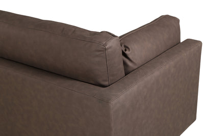 Boom 3-istuttava sohva, ruskea