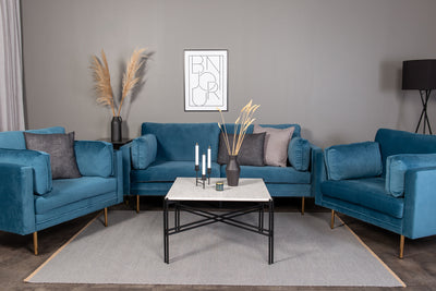 Boom 3-istuttava sohva sininen