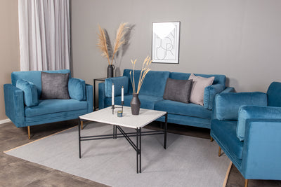 Boom 3-istuttava sohva sininen