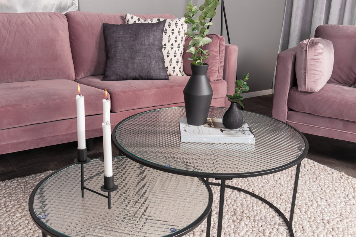 Boom 3-istuttava sohva, pinkki - Mööpeli.com