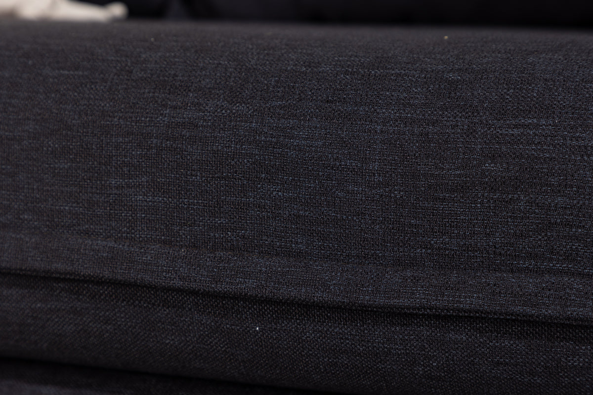 Nova 3-istuttava sohva musta