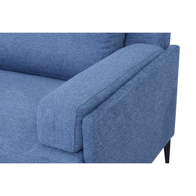 Amsterdam 3-istuttava sohva, sininen - Mööpeli.com