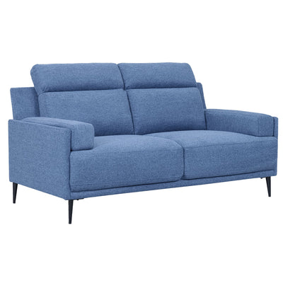 Amsterdam 2-istuttava sohva, sininen - Mööpeli.com