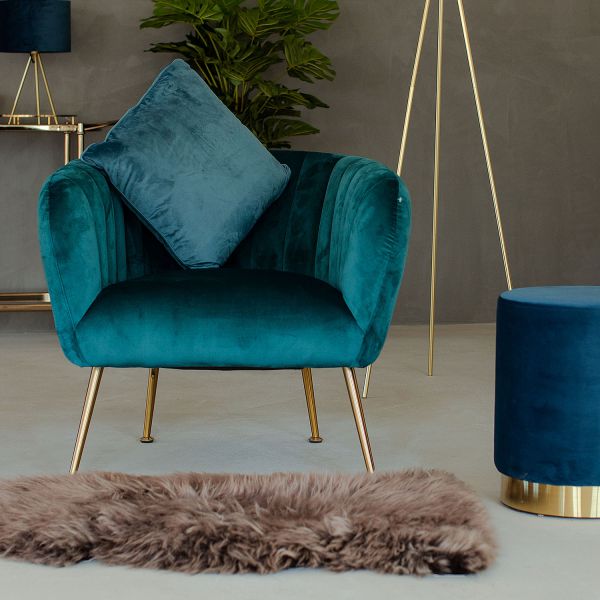 Tucker nojatuoli, merenvihreä - Mööpeli.com