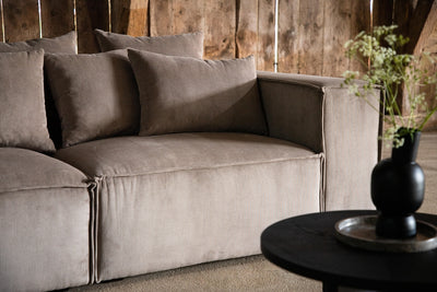 Gillholmen 3-istuttava sohva ruskea