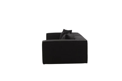 Gillholmen 3-istuttava sohva musta