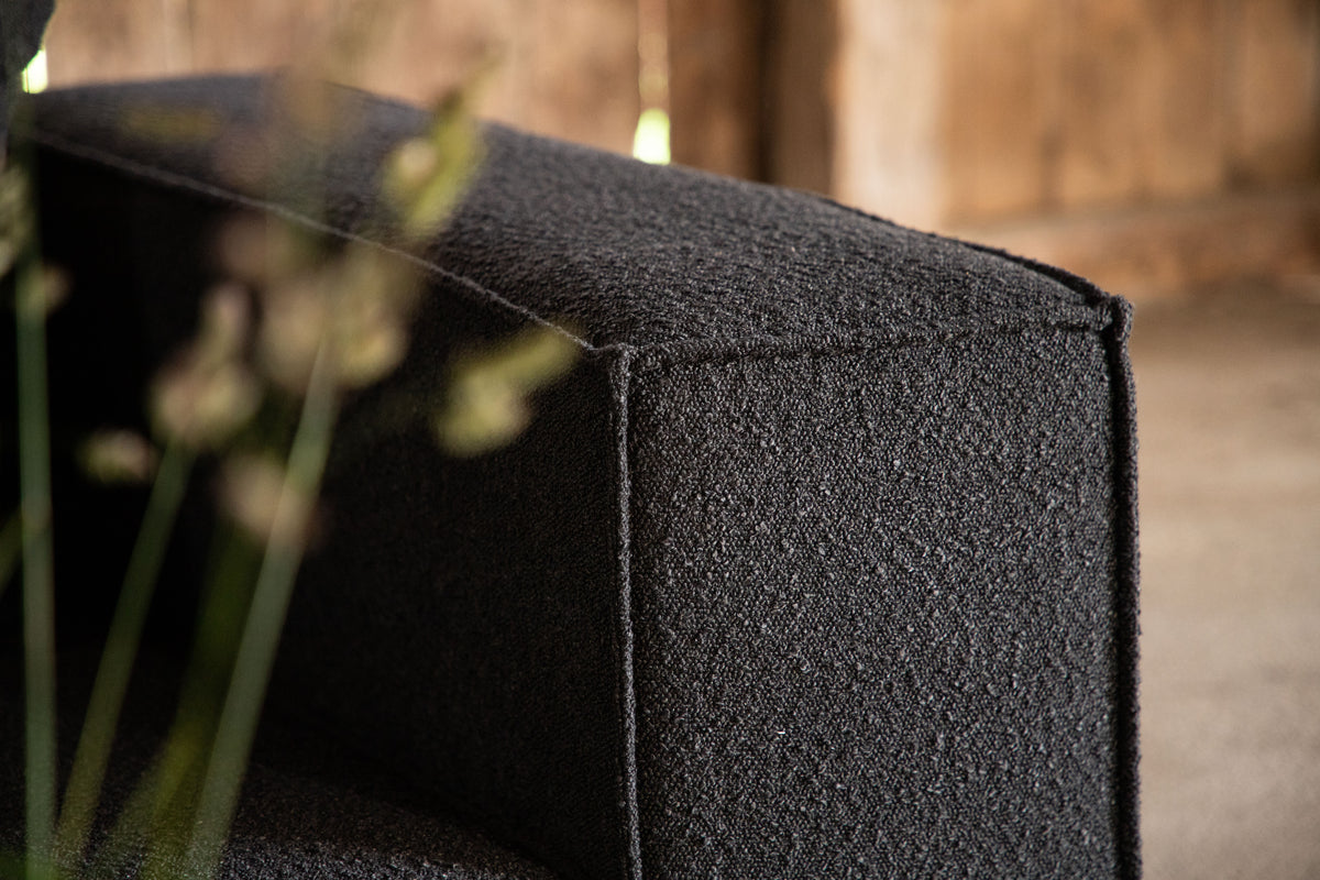 Gillholmen 3-istuttava sohva musta