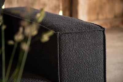 Gillholmen 3-istuttava sohva musta