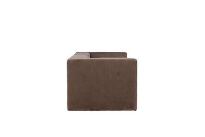 Lumi 3-istuttava sohva, ruskea