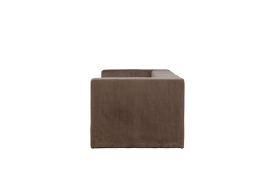 Lumi 3-istuttava sohva, ruskea