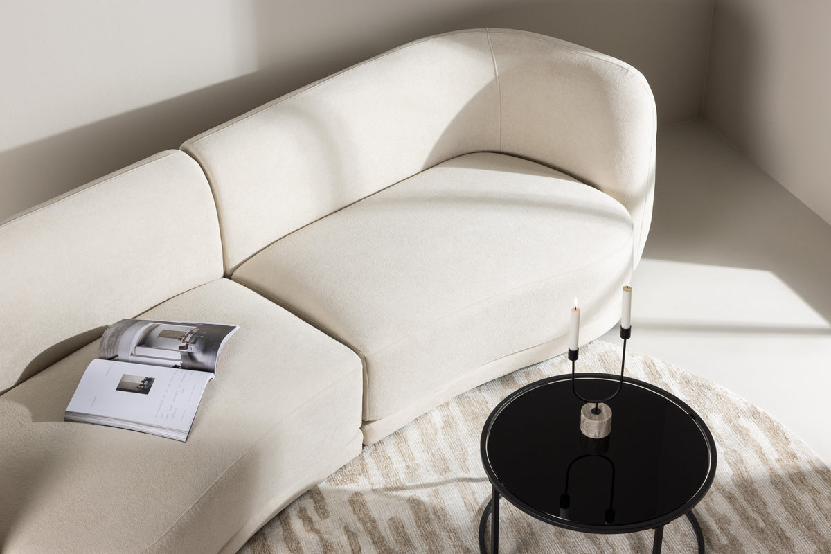 Cielo 3-istuttava sohva valkoinen