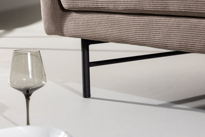 Sky 3-istuttava sohva, ruskea