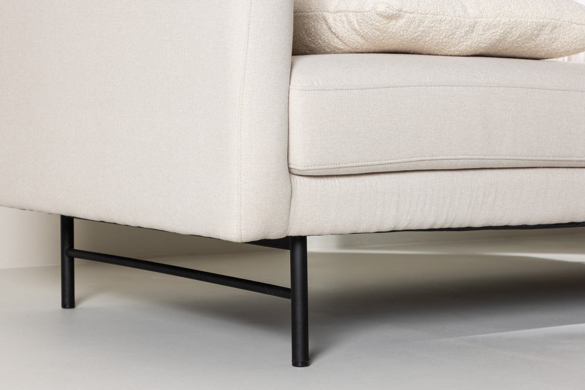 Sky 3-istuttava sohva valkoinen