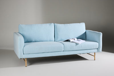 Sky 3-istuttava sohva sininen