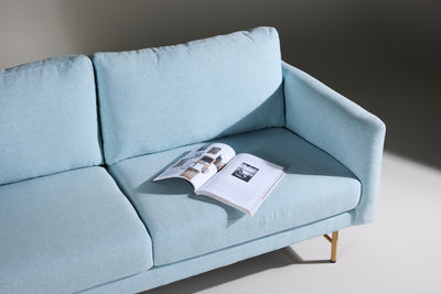 Sky 3-istuttava sohva sininen