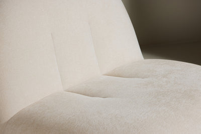 Omaha-nojatuoli, valkoinen