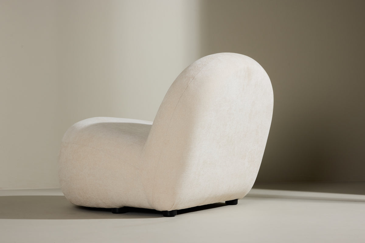 Omaha-nojatuoli, valkoinen