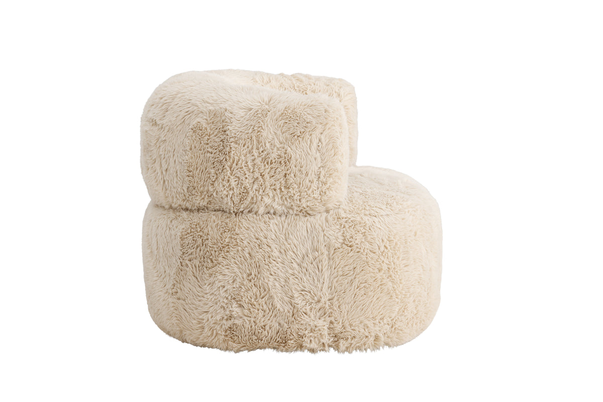 Gert-nojatuoli, luonnonvalkoinen