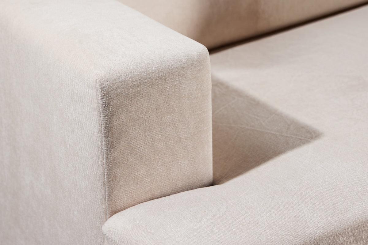 Sani 3-istuttava sohva, harmaa