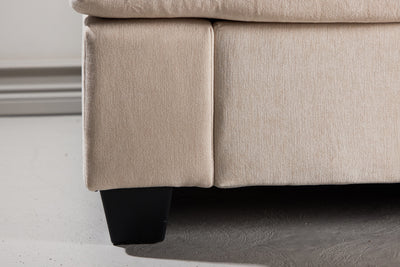 Sani 3-istuttava sohva, harmaa