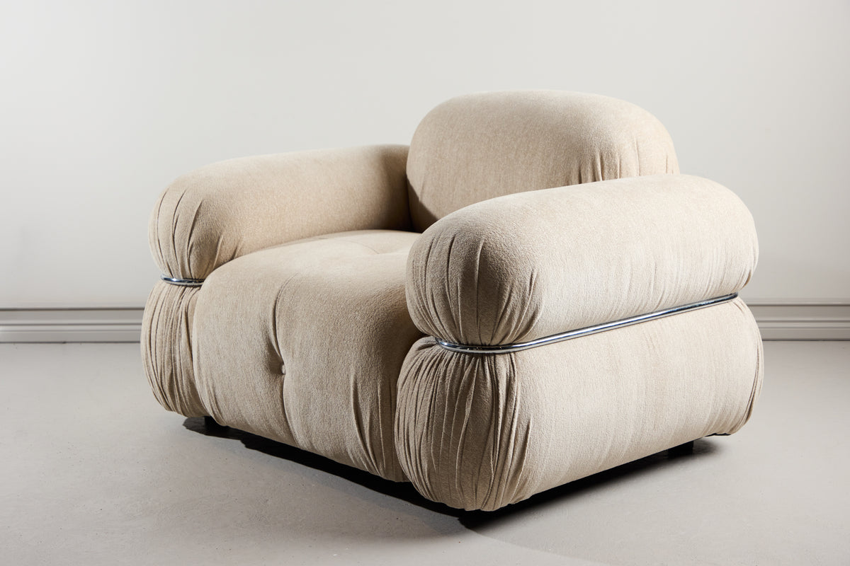 Mika-nojatuoli beige