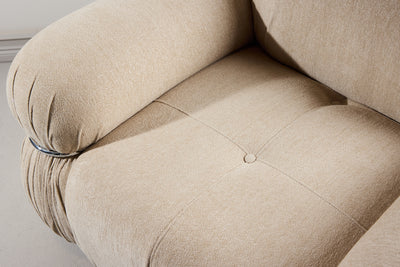 Mika-nojatuoli beige