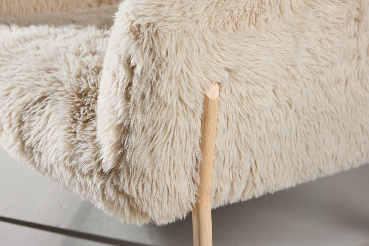 Zenzi-nojatuoli beige