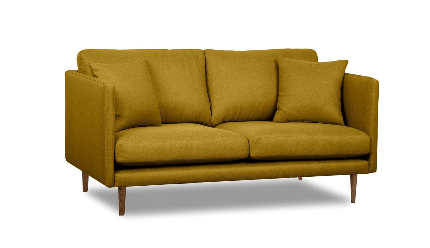 Classic  2-istuttava sohva, väri curry
