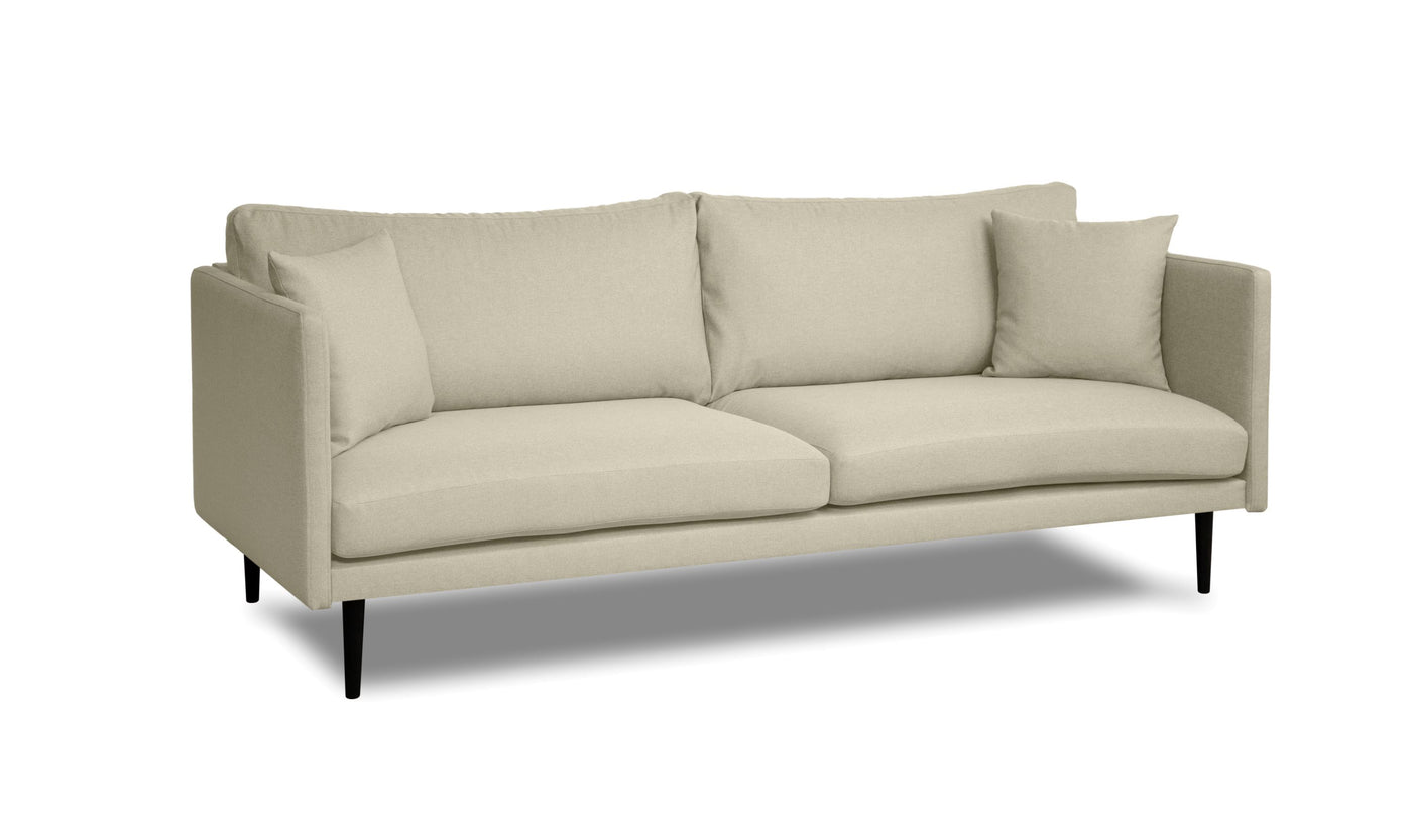 Classic  3-istuttava sohva, väri natural/ pellava