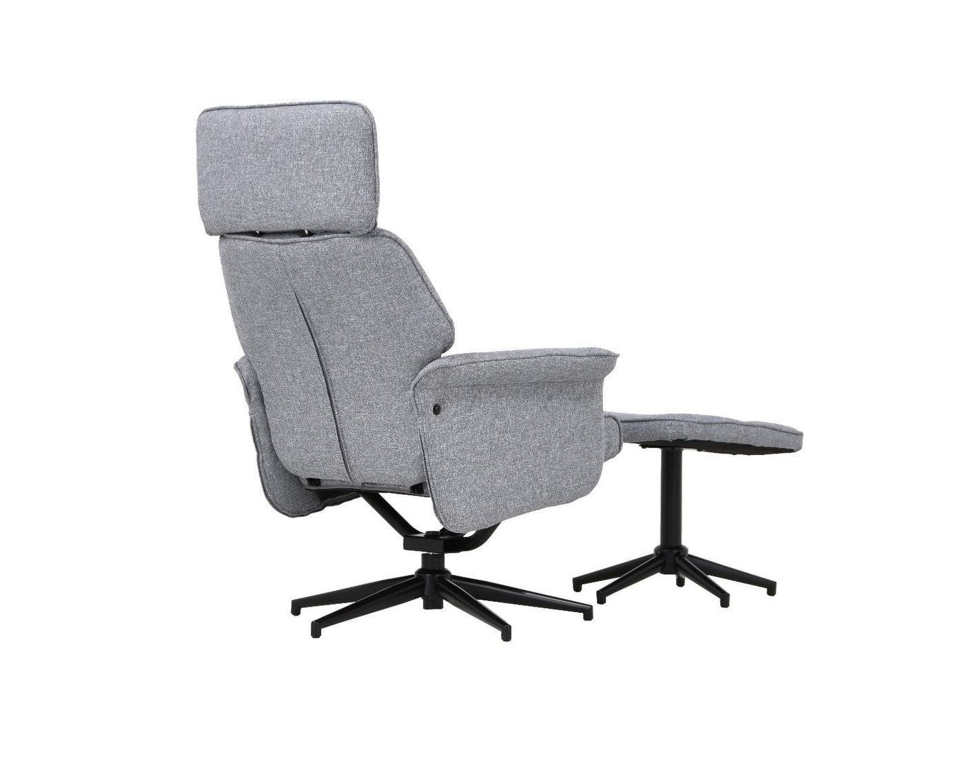 Vega-nojatuoli ja rahi harmaa