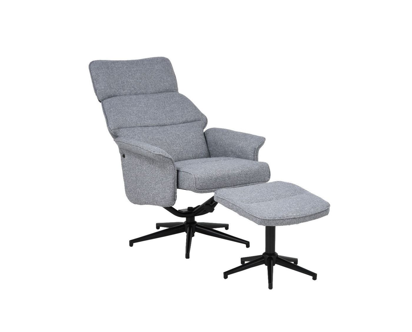 Vega-nojatuoli ja rahi harmaa