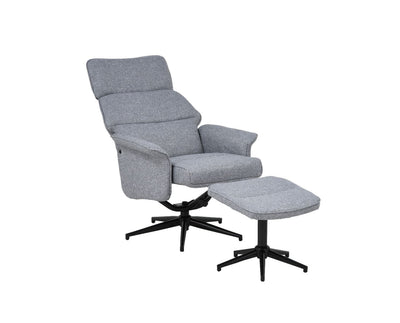 Vega-nojatuoli ja rahi harmaa