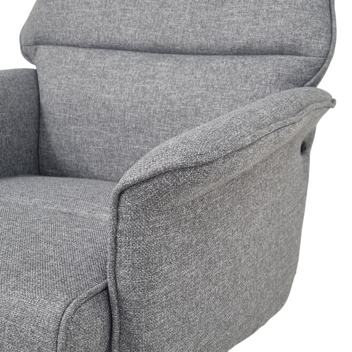 Vega-nojatuoli ja rahi harmaa