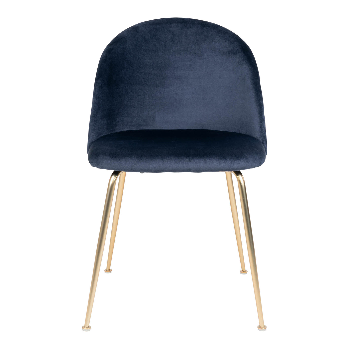 Geneve tuoli, sininen / messinki