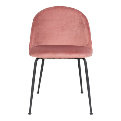 Geneve tuoli, roosa sametti