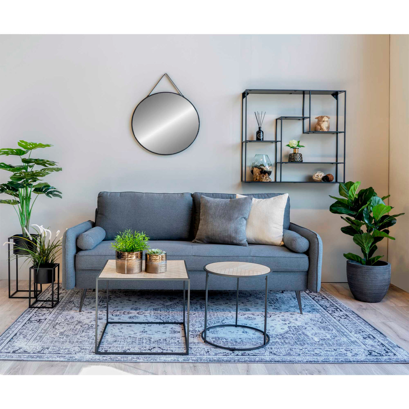 Bergamo sohvapöytä, 50x50 cm