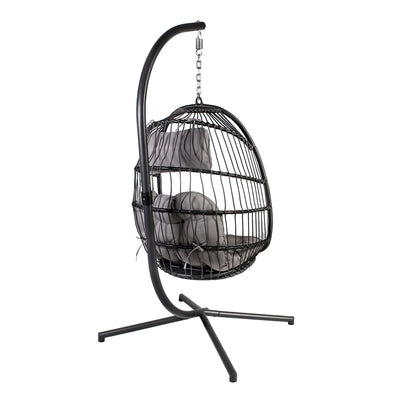 Yoga riippukeinu, musta - Mööpeli.com