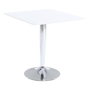 Rafla pöytä 70x70cm, valkoinen - Mööpeli.com
