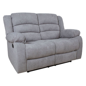 Malina 2-istuttava recliner sohva, harmaa - Mööpeli.com