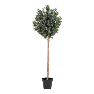 Oliivipuu tekokasvi, 150 cm - Mööpeli.com
