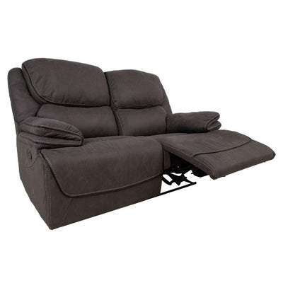 Gordy 2-istuttava recliner sohva, harmaa