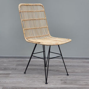 Noa tuoli, natural/musta - Mööpeli.com