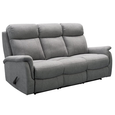 Rubin 3-istuttava recliner sohva, harmaa