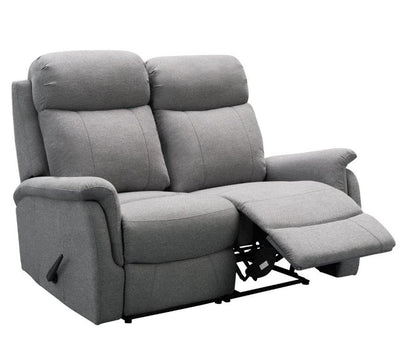 Rubin 2-istuttava recliner sohva, harmaa