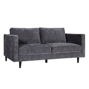 Spencer 3-istuttava sohva, tummanharmaa - Mööpeli.com