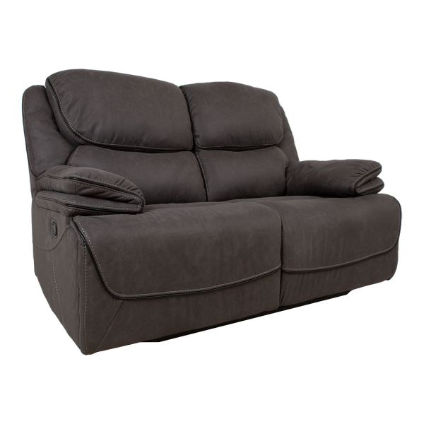 Gordy 2-istuttava recliner sohva, harmaa